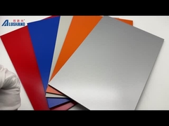 1220 X 2440MM Rose Madder Acm Materiał kompozytowy wodoodporny 6mm Acp Sheet