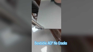 Trwałe i niezniszczalne: demonstracja gięcia arkuszy ACP o wysokiej elastyczności