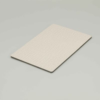 Hotel Zewnętrzny Świeżo szary PVDF Aluminiowy Panel Kompozytowy 1,22*2,44m Aluminiowy Panel Kompozytowy Wnętrze