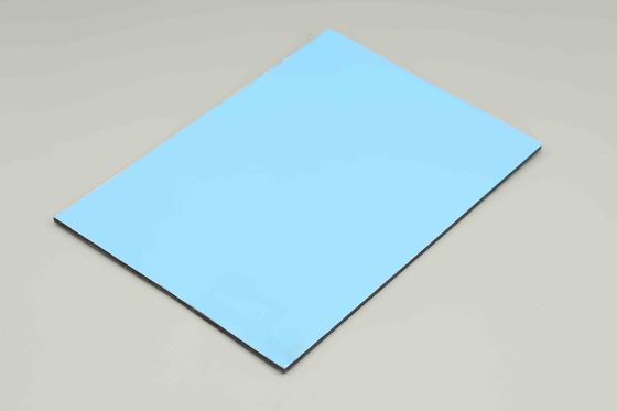 Sky Blue Dekoracja budynku w pomieszczeniach 4mm Dekoracja ścian zewnętrznych 48x96in
