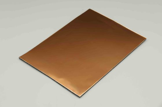 Aluminiowy panel kompozytowy o wysokim odbiciu lustrzanym do elewacji budynków, dostawca arkuszy ACP o grubości 4 mm