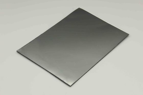 Szary ACP Lustrzane Wykończenie Materiał aluminiowy z powłoką PVDF płyta kompozytowa aluminiowa 48 x 96 cali