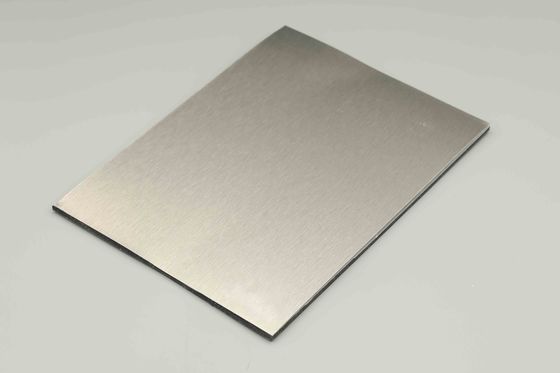 Kolorowy szczotkowany aluminiowy Acm ze stali nierdzewnej Architektoniczne lusterko złożone panel