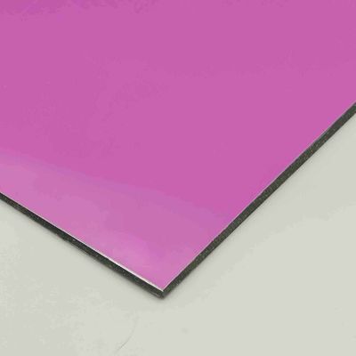 Fioletowy 3MM Pe Acp Acp Dach 1220 X 2440MM Aluminiowy Panel Kompozytowy