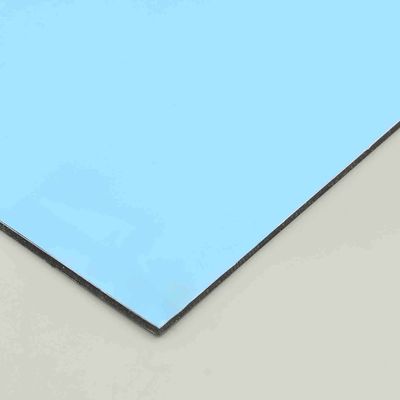 PVDF Sea Blue PE Aluminium Composite Panel 4x8 Sheets 4MM Budownictwo Budynek Zewnętrzne ściany