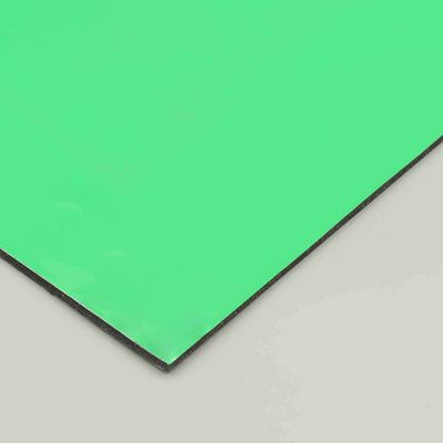 SGS Apple Green PE Aluminium Composite Panel Acp Sheet Wnętrze 4 x 8 stóp