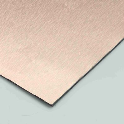 Aluminiowy panel kompozytowy Falken Design szczotkowany srebrny z blachą o grubości 3 mm