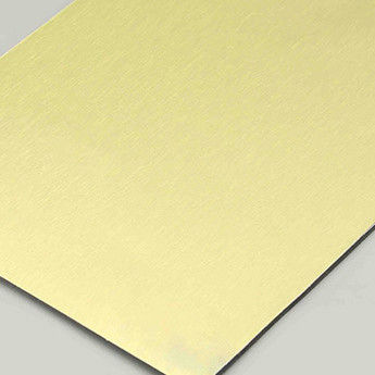 Ściana 0,3 cm Szczotkowany aluminiowy panel kompozytowy Betonowe pokrycie Aluminiowy arkusz kompozytowy