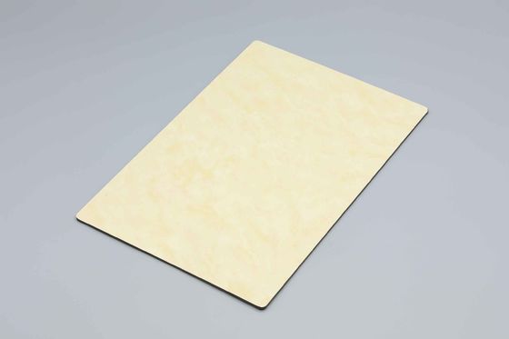 1.22*2.44m 3mm Panel złożony z aluminium Wyjątkowa ściana zewnętrzna Okrycie ścianami 4MM Tekstura kamienia Panele ACM odporne na zadrapania