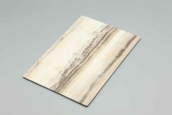 Płyty kompozytowe aluminiowe (ACP) z marmuru o klasie odporności ogniowej A2 Cena za metr kwadratowy