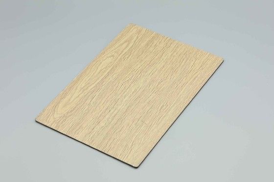 Panel kompozytowy aluminiowy z białego klonu powlekanego PVDF 3mm do okładzin elewacyjnych ACP