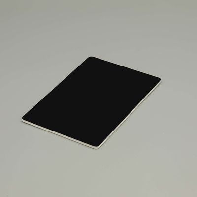 Czarny B1 ognioodporny aluminiowy panel kompozytowy 3mm - 7mm ognioodporny Acp