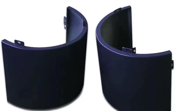 Kapużka do urządzeń zewnętrznych Antymultiple Erozja wzory kwiatowe Aluminium Fasada anodyzowana Powlekana instalacja ścian zewnętrznych antystatycznych