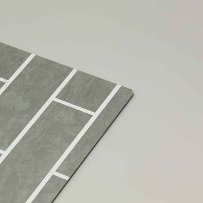 Arkusze ACP z wykończeniem marmurowym o grubości 4 mm — odporne na zarysowania, rozmiar standardowy 1,22 x 2,44 m