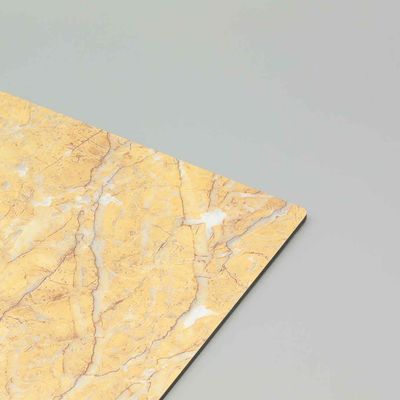 A2 Ognioodporny, odporny na zarysowania marmurowy aluminiowy panel kompozytowy do zewnętrznych okładzin ściennych
