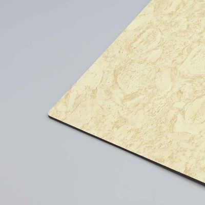 PVDF powłoka Marmur Design ACP arkusz 4mm Fluorocarbon Granit Aluminium Composite Material
