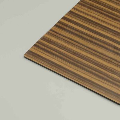 Henna Zebras Alum Wooden Grain Acm Panels UV Resistance Mirror Composite Panel