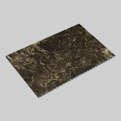 Ognioodporny aluminiowy płyta kompozytowa z pączków miodnych Białe czarne paski