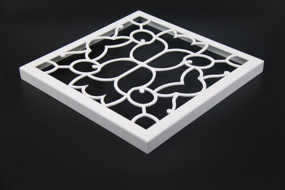 Biały odporny na korozję i anty-statyczny ściany zewnętrzne aluminiowe foliowanie paneli z wykorzystaniem paneli metalowych