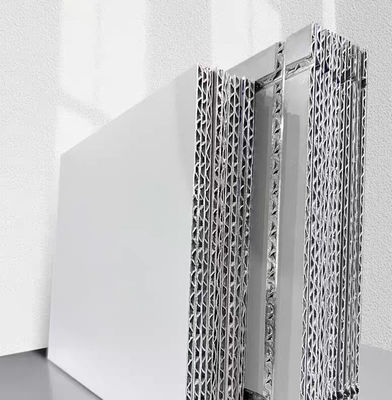 Odporne na ogień aluminiowe blachy faliste do długotrwałej dekoracji ścian zewnętrznych w budynkach
