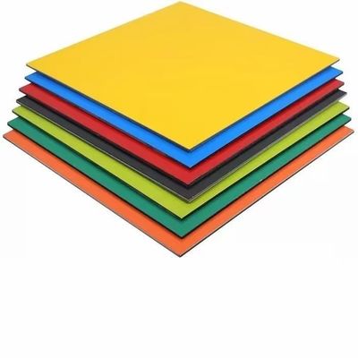 Panele ACP powlekane PVDF PE 2,44 m Ekologiczne, bezzapachowe do okładzin ściennych wewnętrznych i zewnętrznych