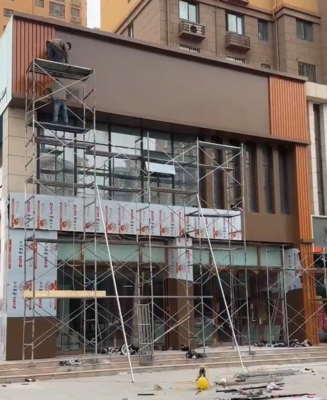 0.3mm PVDF Aluminium Composite Panel 4mm grubość do pokrycia ścian